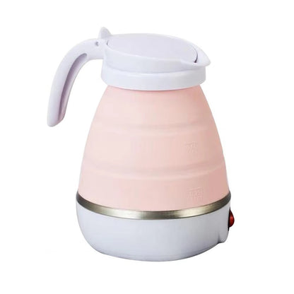 Foldable Kettle Coffee Pot Tea Kettle 1L Electric Space-saving ABS Camping Home Travel Outdoor Heating Hot Water Cup