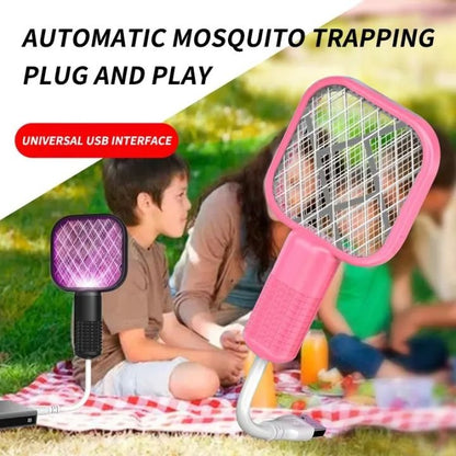 Mosquito Gadget Swatter UV Light with sharp sparking Fly Bug Zapper Insect Racket easy to used winter Fly Swatters Trap For Home Office Outdoor