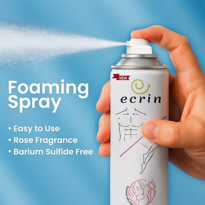 New Original Ecrin Hair Removal Foaming Spray Advance Formula with Refreshing Fragrance 200ml